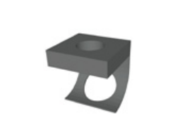 SP-MUTTERKIT-M6-777 Fiberworks AS 6937535 ETSI M6 Spring nut and 12 mm M6 screw 100 pcs nut + 100 pcs sccrew